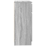 Sideboard with Drawer Grey Sonoma 71x35x84 cm Engineered Wood 861594