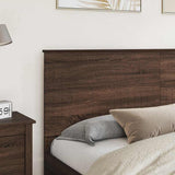 Headboard with Headboard Brown Oak 180 cm Engineered wood 887733