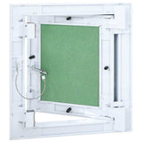 Access Panel Green and Silver 30 x 30 cm 4018455