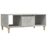 Coffee Table Concrete Grey 90x50x36,5 cm Engineered Wood 821064
