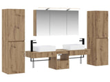 Bathroom Furniture Set 6 pcs Artisan Oak 3407198