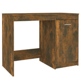 Desk Smoked Oak 100x50x76 cm Engineered Wood 815486