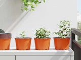 Flower Pot 200 pcs Terracotta 15 x 13 cm Plastic 42029489