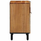 Bedside Cabinet Brown 50 x 33 x 60 cm Solid Acacia wood 4017764