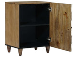 Sideboard with Storage Brown 40 x 33.5 x 75 cm Solid Mango Wood 4018356
