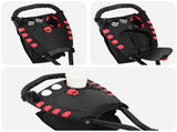 Golf Trolley Folding Manual Black 110 x 60 x 132 cm Iron 42033586