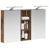 Bathroom Cabinet Set 3 pcs 80 x 10.5 x 50 cm Engineered wood 3403660