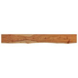 ZNTS Wall Shelf 180x20x2.5 cm Rectangular Solid Wood Acacia Live Edge 370233