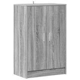 Shoe Cabinet Grey Sonoma 60x35x92 cm Engineered Wood 816012