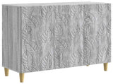 Sideboard Grey Sonoma 89 x 34.5 x 80 cm Engineered Wood 895111