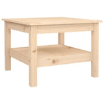 ZNTS Coffee Table 55x55x40 cm Solid Wood Pine 814269