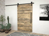 Sliding Door SKIEN Hardware Kit 200 cm Steel Black 145265