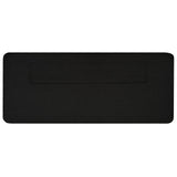 Upholstered Headboard Brown and Black 120 cm Solid Pine Wood 880135