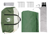 Party Tent Green 400 x 400 x 320 cm Polyester and Steel 42028615