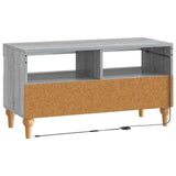 LED TV Cabinet Grey Sonoma Engineered Wood 896341