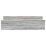 Bed Frame without Mattress Grey Sonoma 200x200 cm 3203738