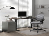 Lockable Cabinet, Rolling Filing Cabinet with 3 Drawers, Steel Office Drawer Unit for A4, Letter, T3398P344339