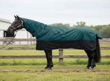 Horse Blanket Dark Green and Black 135 cm Polyester 42013143