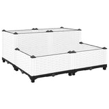Raised Bed 80x80x38 cm Polypropylene 153316