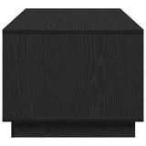 Coffee Table Black Oak 102 x 55 x 43 cm Engineered Wood 862713