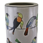 Ceramic Umbrella Stand, Birds Design CHA826