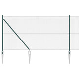 Welded Wire Fence with Spikes 50 x 1 m PVC-coated Steel 3352115