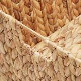 Storage Box Natural 75 x 42 x 23 cm Water hyacinth 42020146
