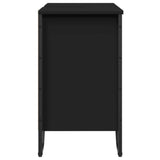 Bathroom Sink Cabinet Black 60x35x60 cm Engineered Wood 848654