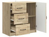 Sideboard Sonoma Oak 66 x 34.5 x 87 cm Engineered Wood 895777