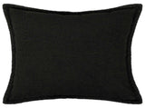 Cushion Cover 12 pcs HOUTEN Black 50 x 50 cm Boucl 919134