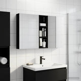 Bathroom Cabinet Set 3 pcs 100 x 10.5 x 60.5 cm Engineered wood 3403697