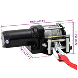 Electric Winch PVC Black 42040600