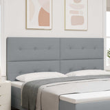 Headboard with Headboard Light Grey 200 cm Faux Leather 3337860