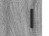 TV Cabinet 133 x 33 x 50 cm Grey Sonoma Engineered Wood 8013719