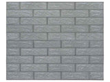 Wallpaper Set of 40 Anthracite PE foam Large Wallpaper 150723