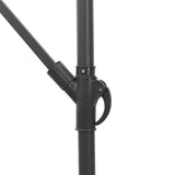 Garden Parasol with Steel Pole White 269x269x235 cm 4005081