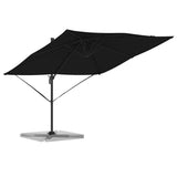 Roma Parasol Black 286 x 284 x 265 cm Aluminium and Polyester 42003339