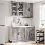 Kitchen Unit KALMAR 4 pcs Grey Sonoma Engineered Wood 3438301