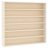 Wooden Collector's Display Case with 6 Shelves 60x8.5x55cm 4017382