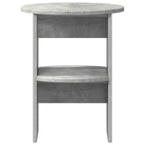 Side Cabinet 2 pcs Concrete Grey 40 x 50 cm Engineered Wood 899823