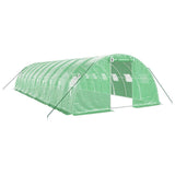 Greenhouse with Steel Frame Green 40 m² 10x4x2 m 3188064