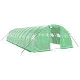 Greenhouse with Steel Frame Green 40 m 10x4x2 m 3188064