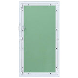 Access Panel Green and Silver 45 x 85 cm 4018460