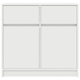 Sideboard with Drawer White 80x34x76 cm Engineered Wood 861535
