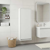 Wall-mounted Sink Vanity White 35 x 20 x 81 cm Engineered Wood 890760