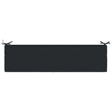 2-Piece Bench Cushions SOEST 2 pcs 100% Polyester Dark Blue 949789