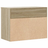 Shoe Bench Sonoma Oak 60x30x45 cm Engineered Wood 808741