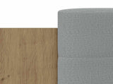 Bed Frame with Headboard Artisian Oak 80 x 200 cm 3429580