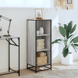 Book Cabinet Grey Sonoma 40x35x107.5 cm Engineered Wood 849112