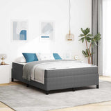 Bed Frame with Mattress Light Grey 160 x 200 cm Fabric 3399130